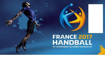 France 2017 Handbal Fotomontagem