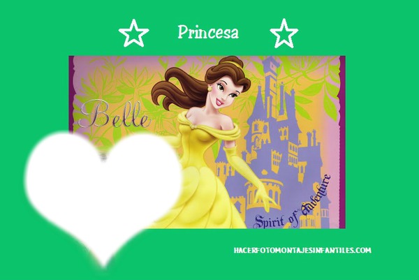 Princesa Belle Fotomontage