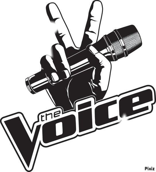 the voice Fotomontasje