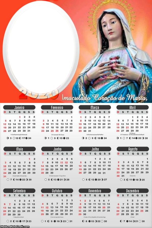 calendario Fotomontáž