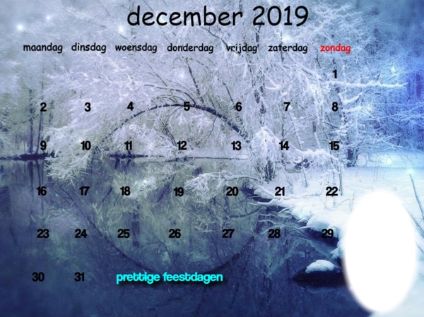 "december" Fotomontage