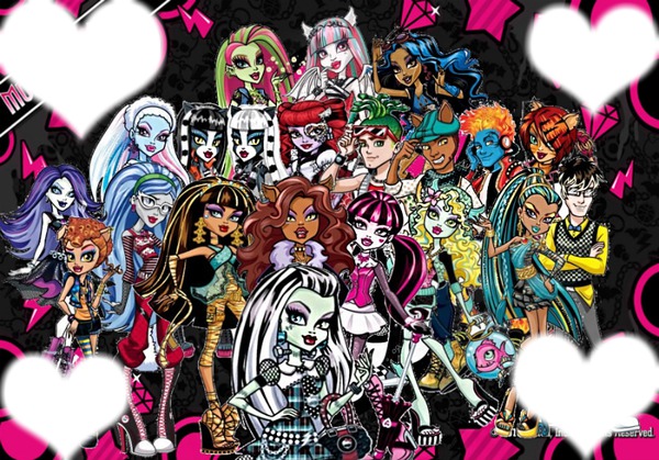 les monster high Montage photo