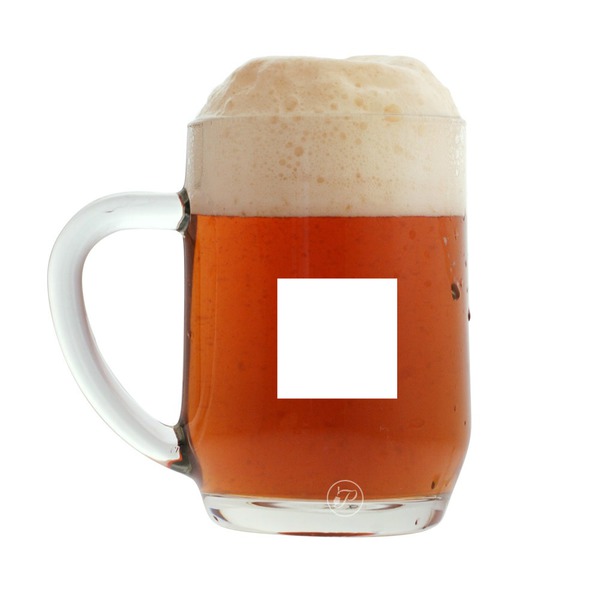 photo chope de bière Fotomontage