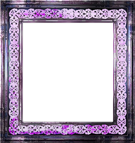 cadre violet dentelle Fotomontage