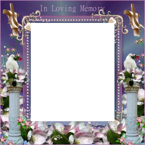 in loving memory Photomontage