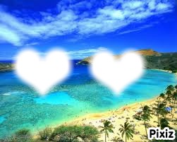 hawaii Photo frame effect