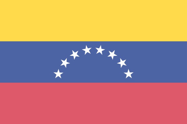 Venezuela flag Photomontage