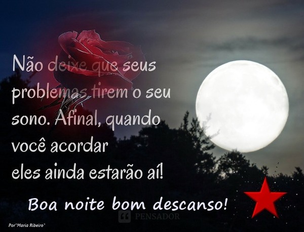 Boa Noite! Por" Maria Ribeiro" Fotoğraf editörü