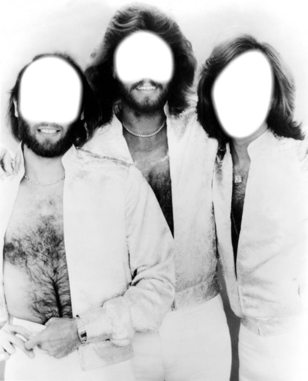 Bee Gees Photo frame effect