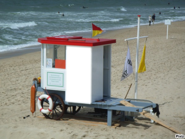 strand Fotómontázs