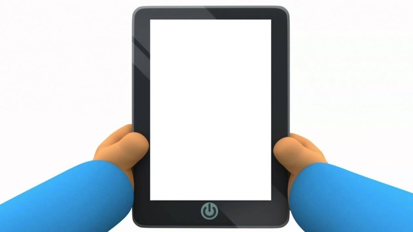 Pocoyo's Tablet Fotomontaggio