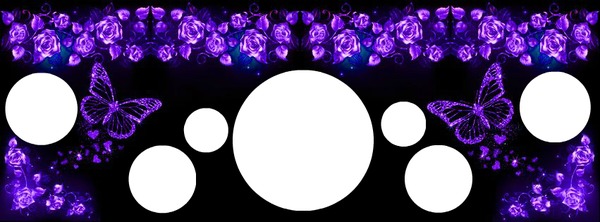 purple Fotomontáž