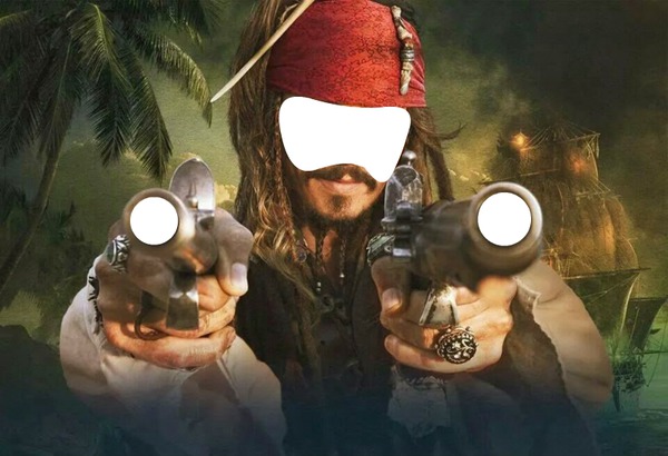 Pirata Fotomontagem