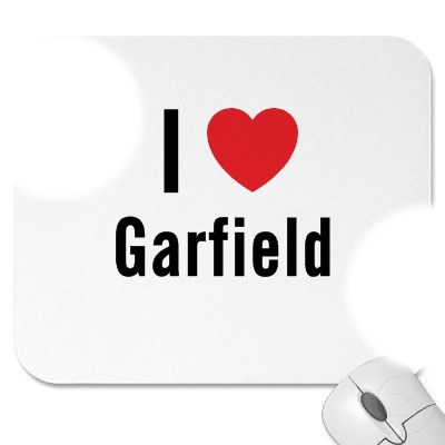 i love garfield フォトモンタージュ