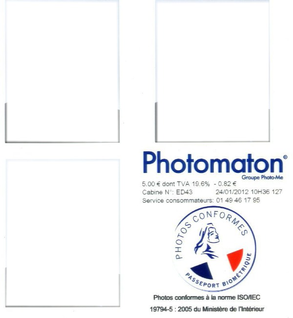 photomaton Photo frame effect