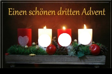 advent Photo frame effect