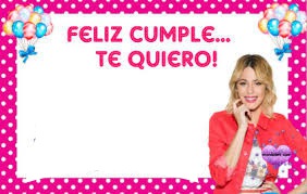 Feliz Cumpleaños TINI te lo desea Fotomontaggio