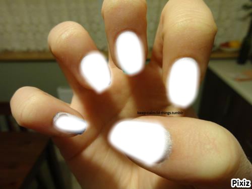 les ongles Fotomontage