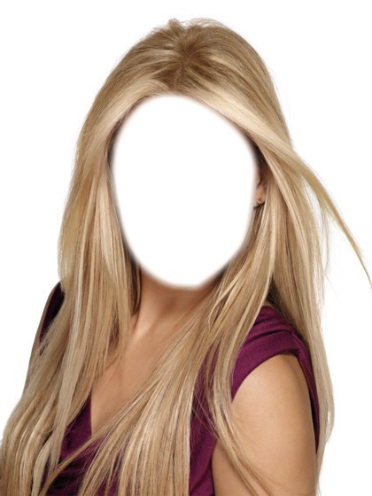 blond Fotomontage