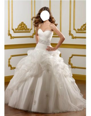 robe de mariée Fotomontagem