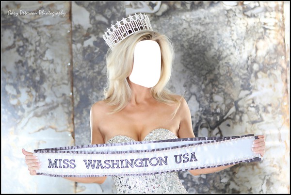 Miss Washington USA Фотомонтаж