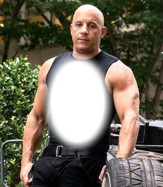 Vin Diesel Fotomontage