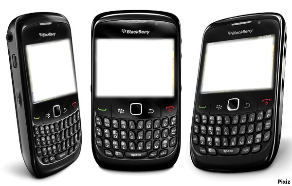 blackberry 3 Photomontage