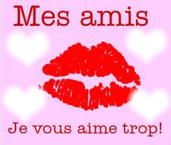 Les filles je vous adores Montage photo