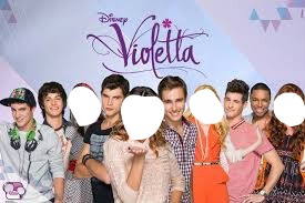 Violetta -serial Fotomontage