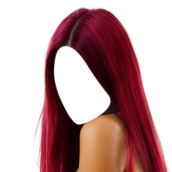 Hair red Fotomontasje