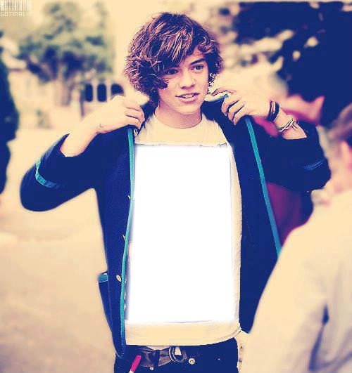 tee-shirt Harry <3 Fotomontasje