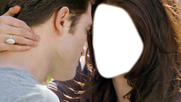 Twilight Edward et Bella KISS Fotomontage