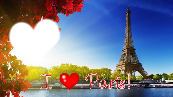I Love Paris Fotoğraf editörü