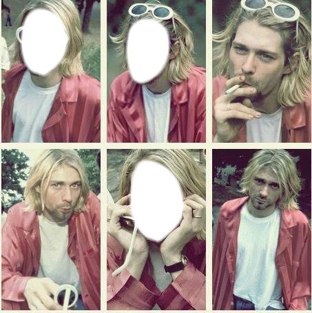Face of Kurt Photo frame effect