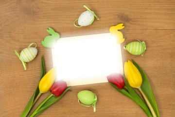 Ml Easter**Ostern** Photo frame effect