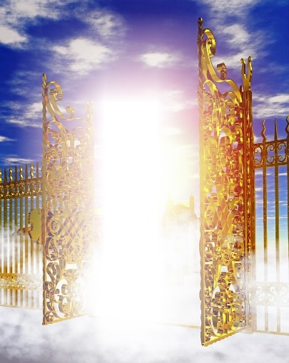 gates of Heaven Photo frame effect