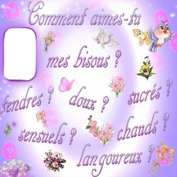 Mes Bisous Montage photo