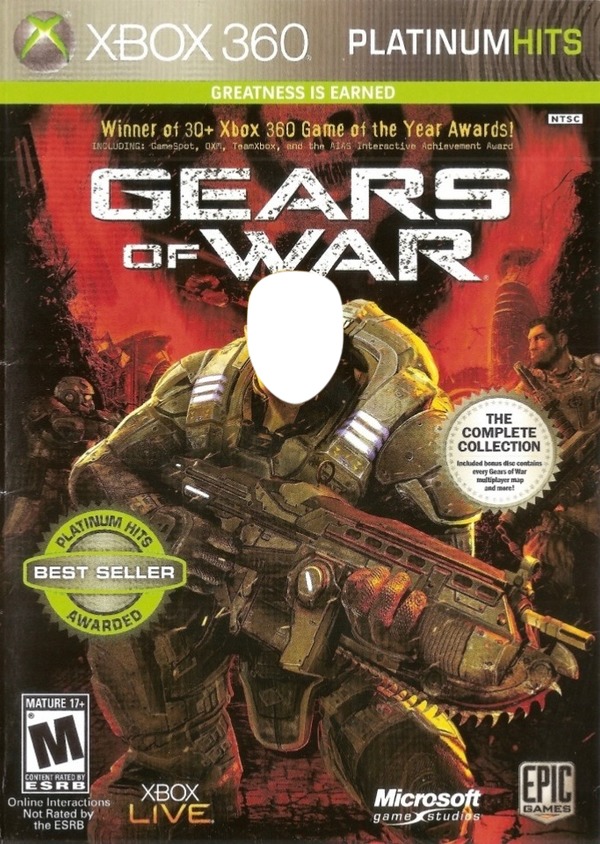 Gears of war Fotomontāža