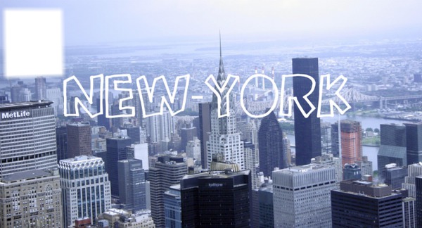 new york Fotomontage