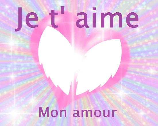 mon amour Fotomontāža