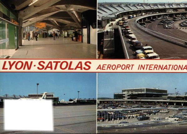 AEROPORT SATOLAS Photo frame effect