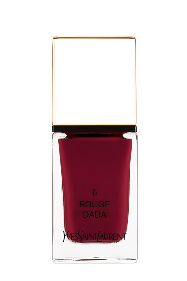 Yves Saint Laurent La Laque Couture Nail Lacquer in Rouge Dada Фотомонтаж