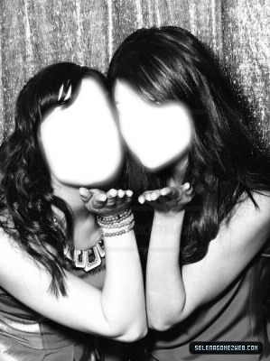 Selena Gomez and Demi Lovato Montage photo