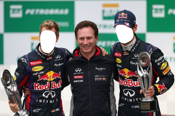 F1 RED BULL Montage photo