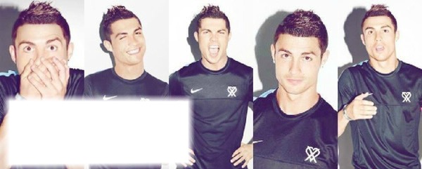 C.Ronaldo Photo frame effect