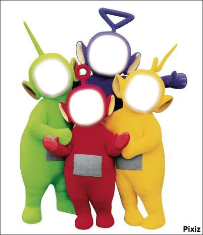 Teletubbies Fotomontáž