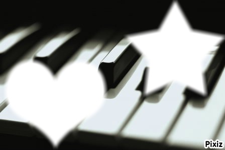 piano Fotomontāža