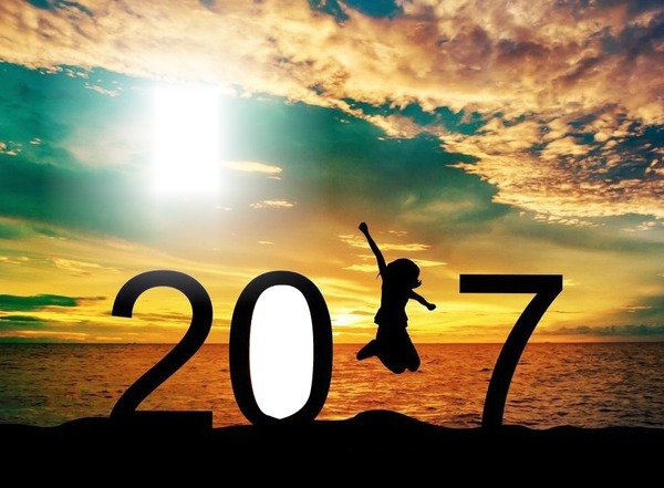 New Year 2017 Montage photo