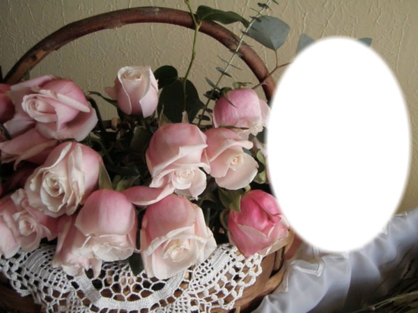bouquet de roses Fotomontasje