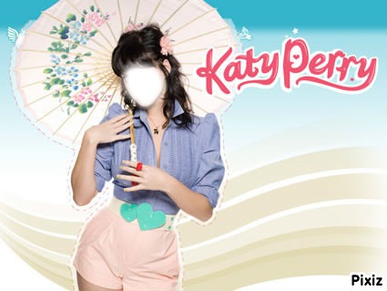 Katy Perry Photo frame effect